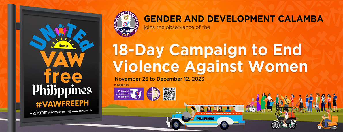 18-Day Campaign to End Violence Against Women (VAW) 2023