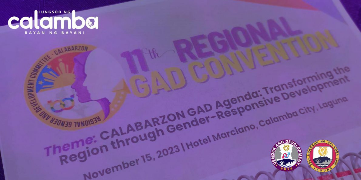 11th Regional GAD Convention Backdrop