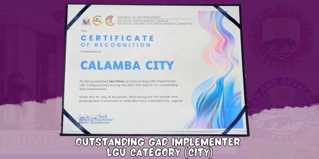 Two times Outstanding GAD Implementer